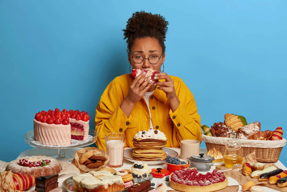 binge eating the healthy woman
