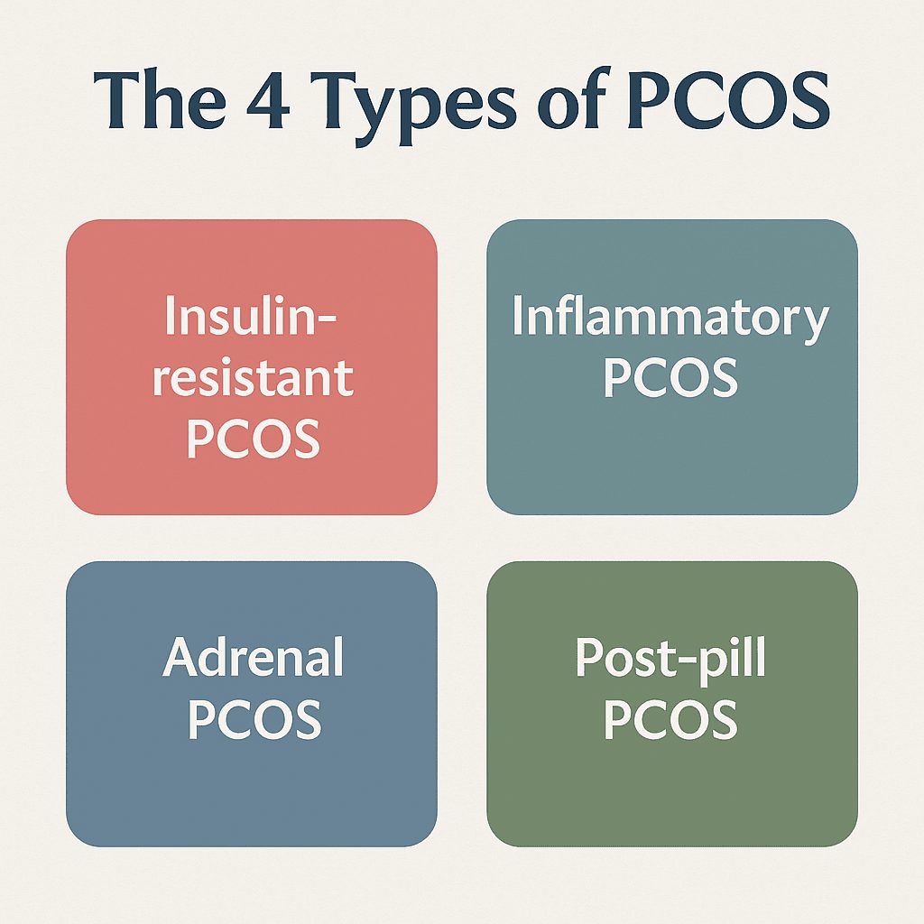 The healthy woman PCOS types